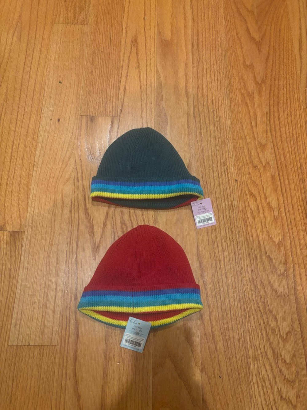 #NWOT Primary comfy winter 🥶hats! 12-24 months and so cute! From SFPF household!
